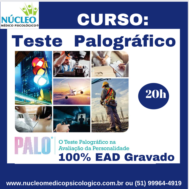 72º Curso: Teste Palográfico na Avaliação da Personalidade - Transmissão ao  Vivo