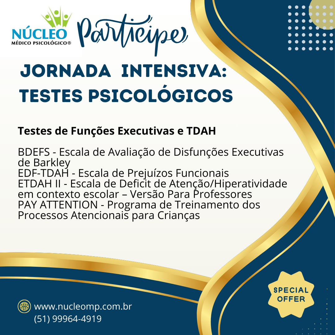 I Jornada de Avaliação Psicológica - Mini Cursos - EBADEPS / RAVLT