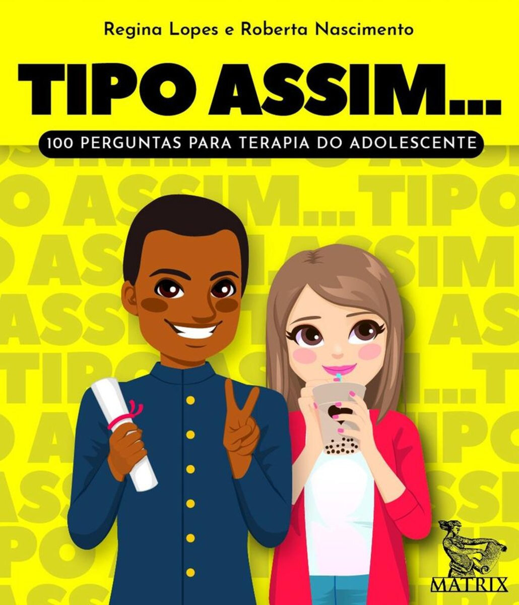 TIPO ASSIM (100 perguntas para terapia adolescente) - Baralhos e jogos -  Núcleo Médico Psicológico